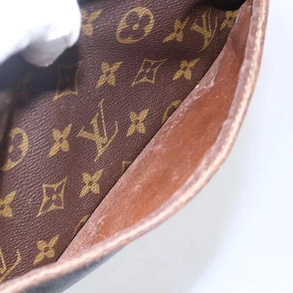 LOUIS VUITTON Monogram Compiegne 23 Clutch Bag M51847 LV Auth 154777